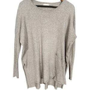 Altard State Womens S/M Gray Sweater Cozy Relaxed Fireside Festival Boho Walking